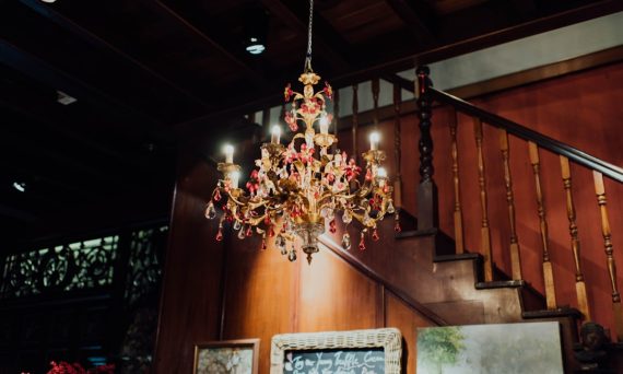 Photo chandelier