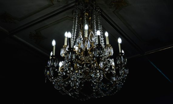 Photo luxury chandelier